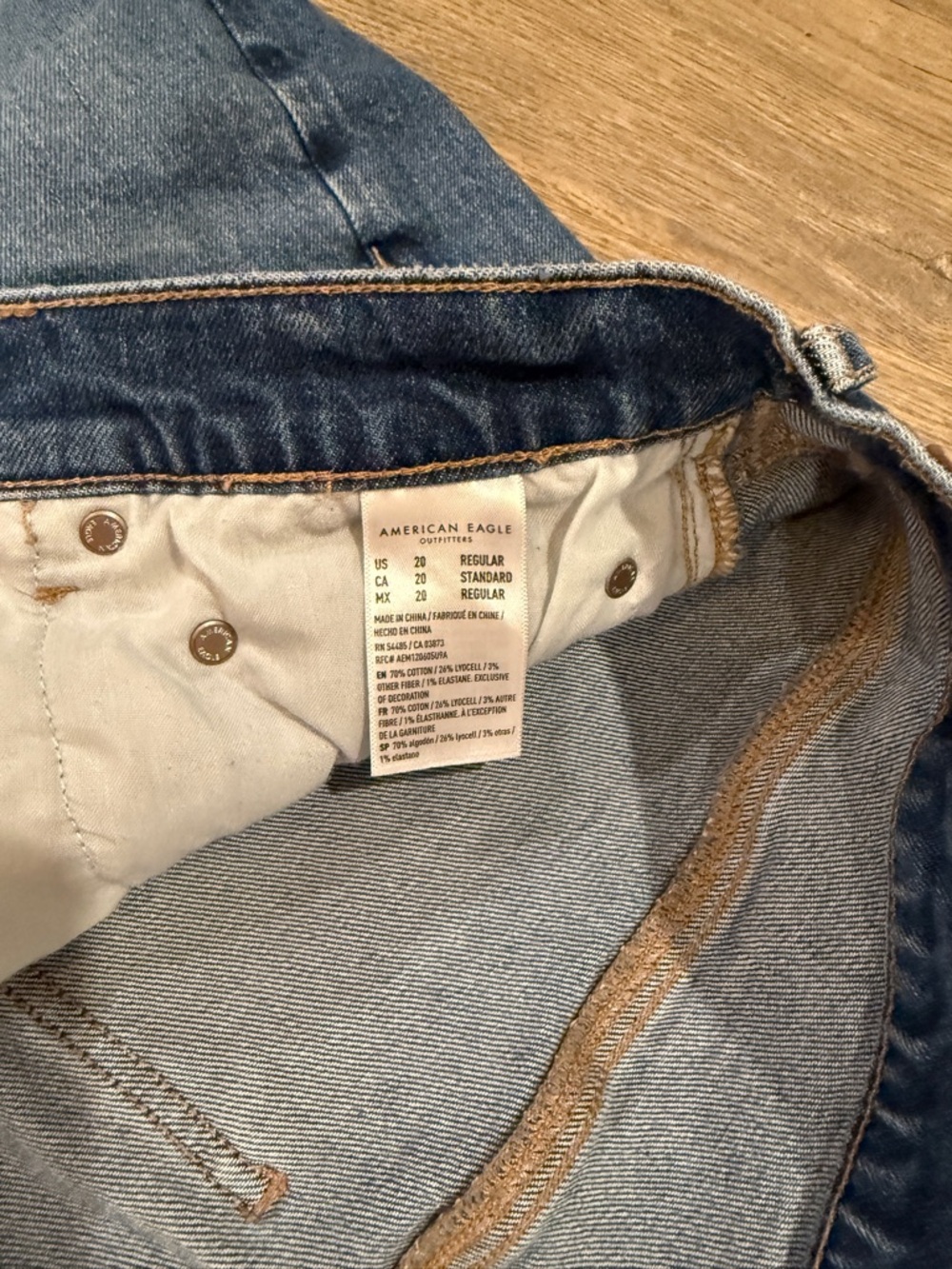 American Eagle “Highest Rise 90s Boyfriend” Jeans - Size 20 - Picture 4 of 5